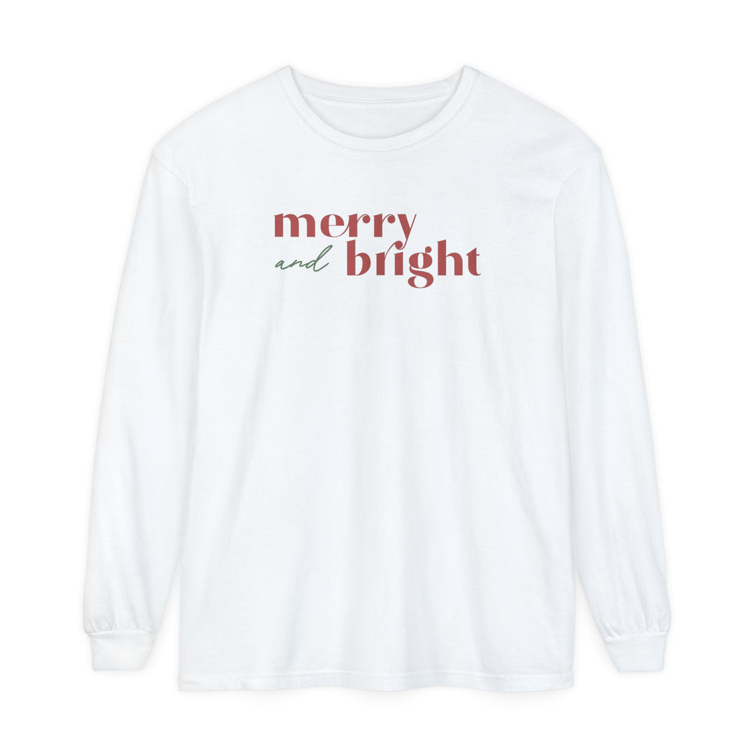 Merry and Bright Long Sleeve Tee