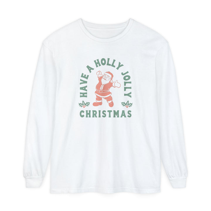 Holly Jolly Christmas Long Sleeve Tee