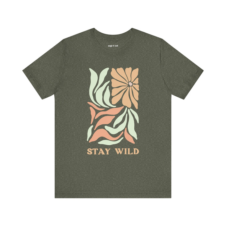 Stay Wild Short Sleeve Tee