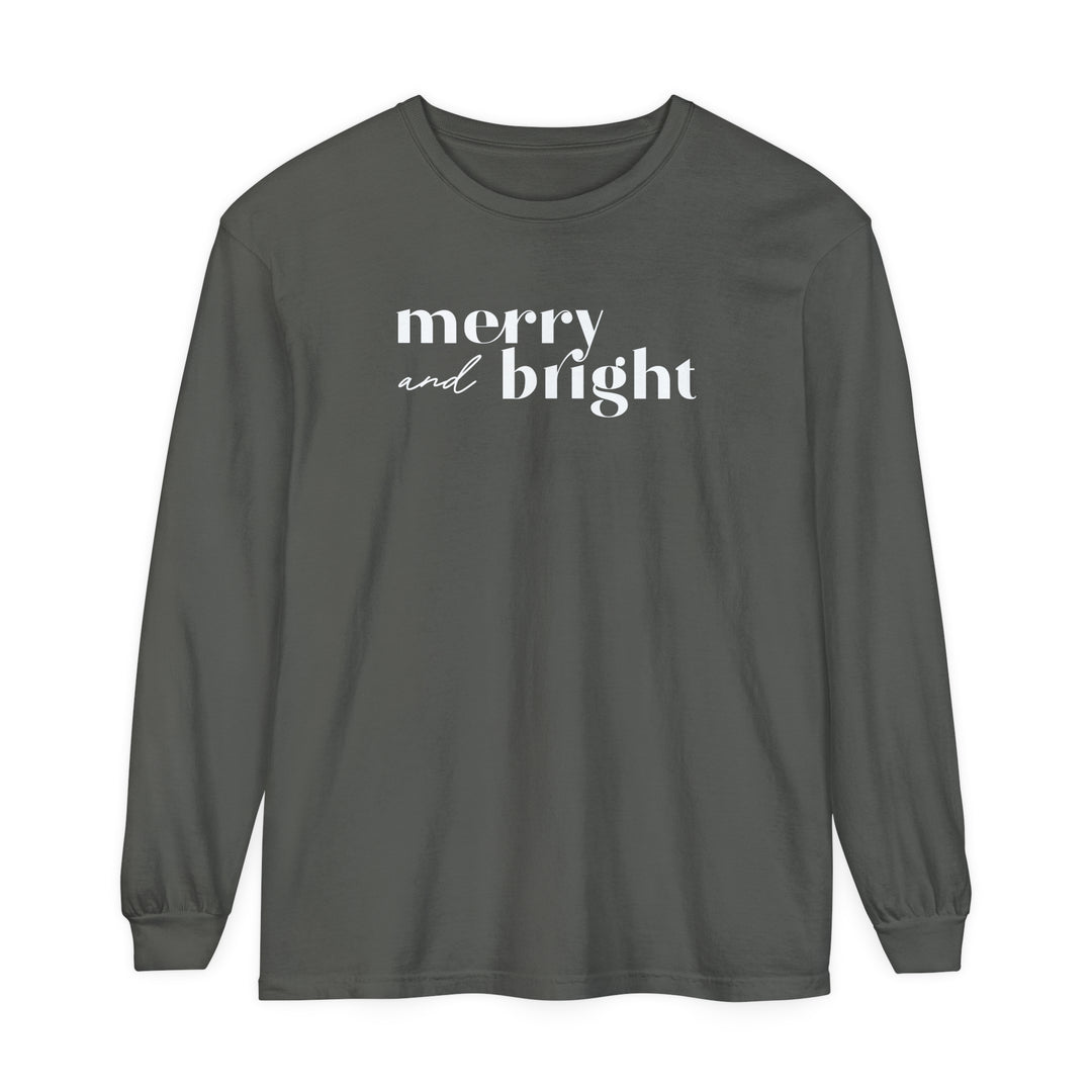 Merry and Bright Long Sleeve Tee