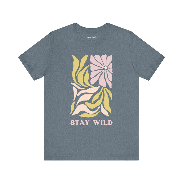 Stay Wild Short Sleeve Tee