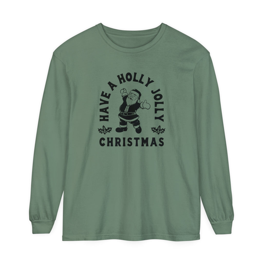 Holly Jolly Christmas Long Sleeve Tee