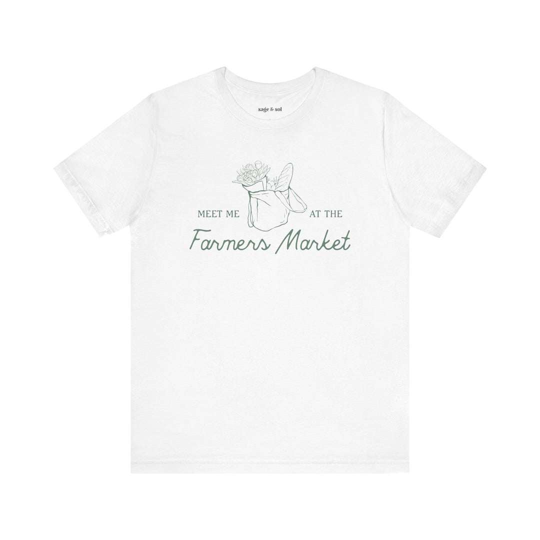 Meet Me at the Farmers Short Sleeve Tee