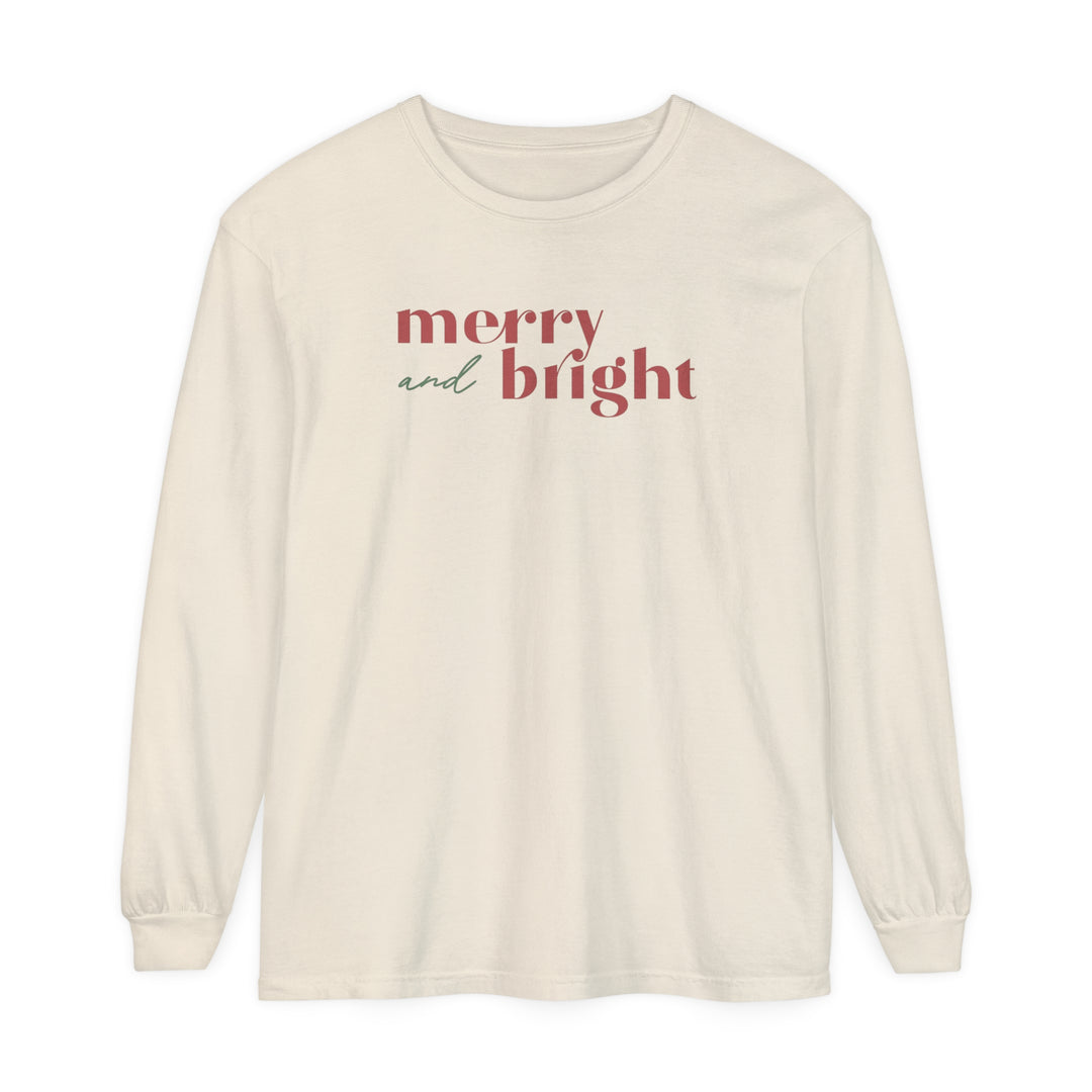 Merry and Bright Long Sleeve Tee