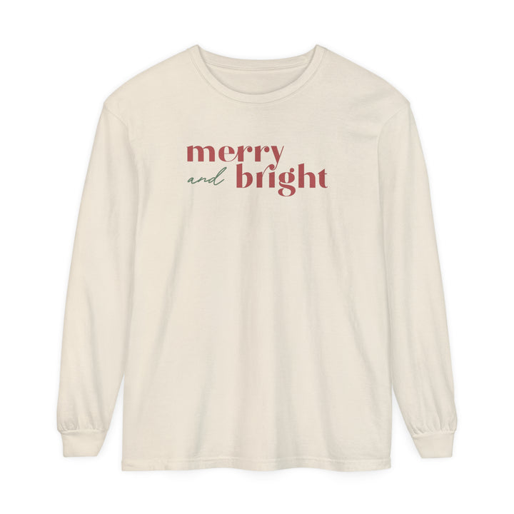 Merry and Bright Long Sleeve Tee