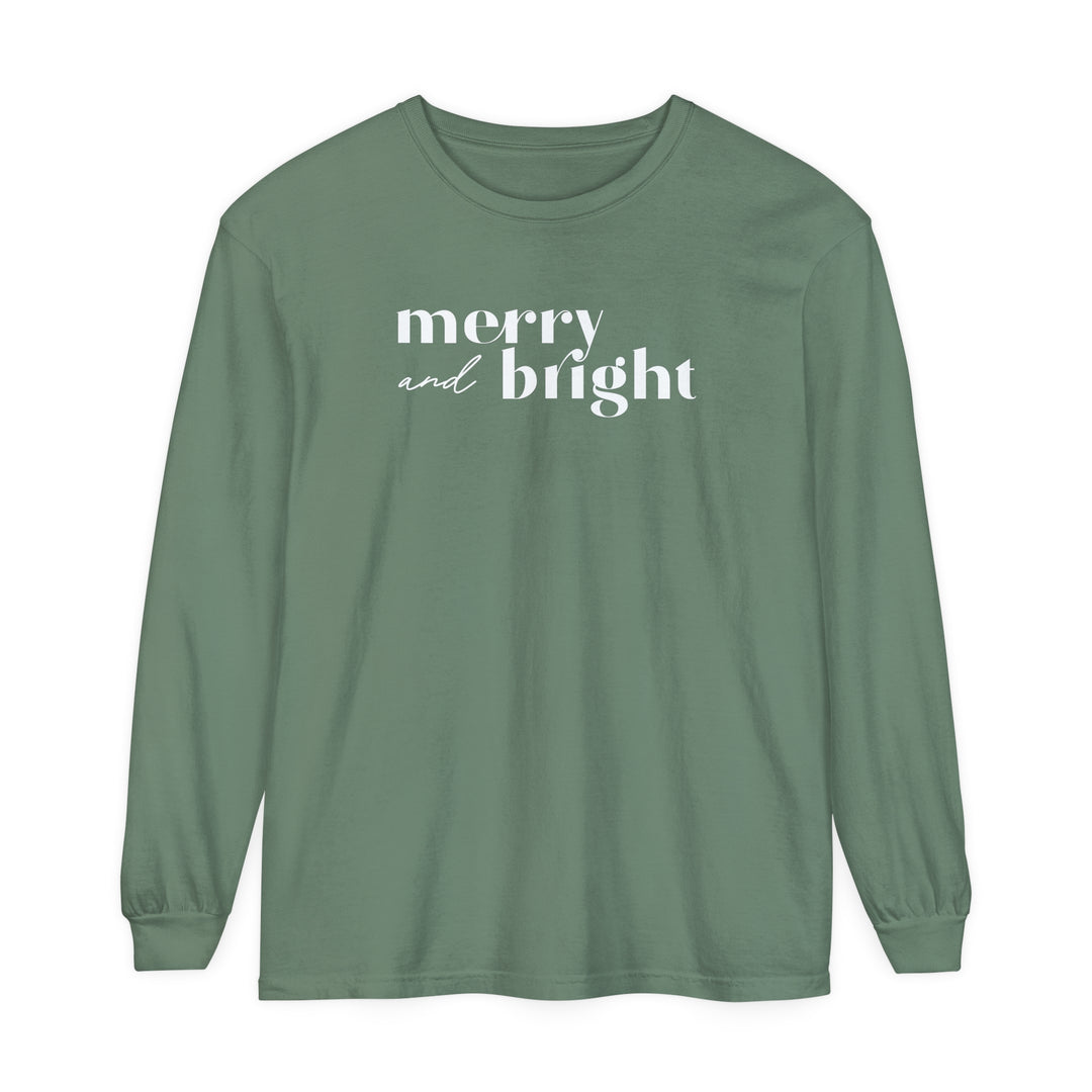 Merry and Bright Long Sleeve Tee