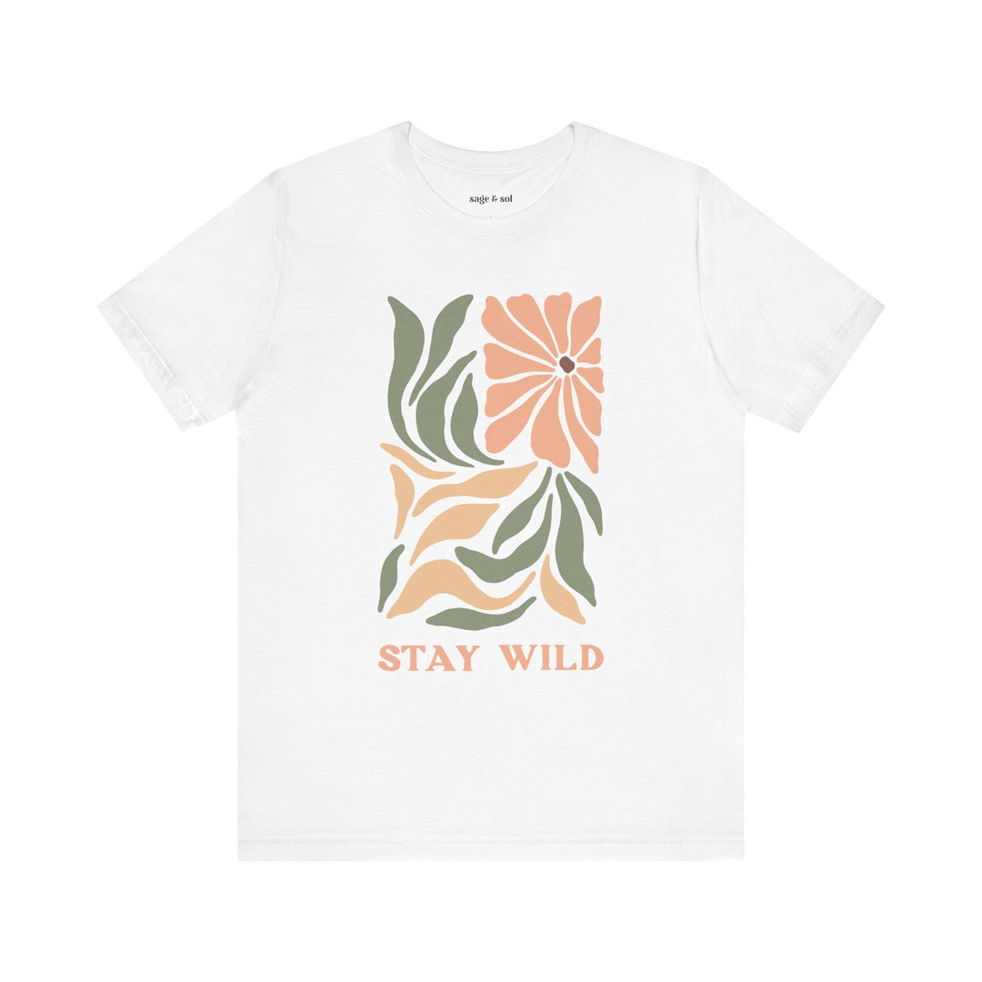 Stay Wild Short Sleeve Tee