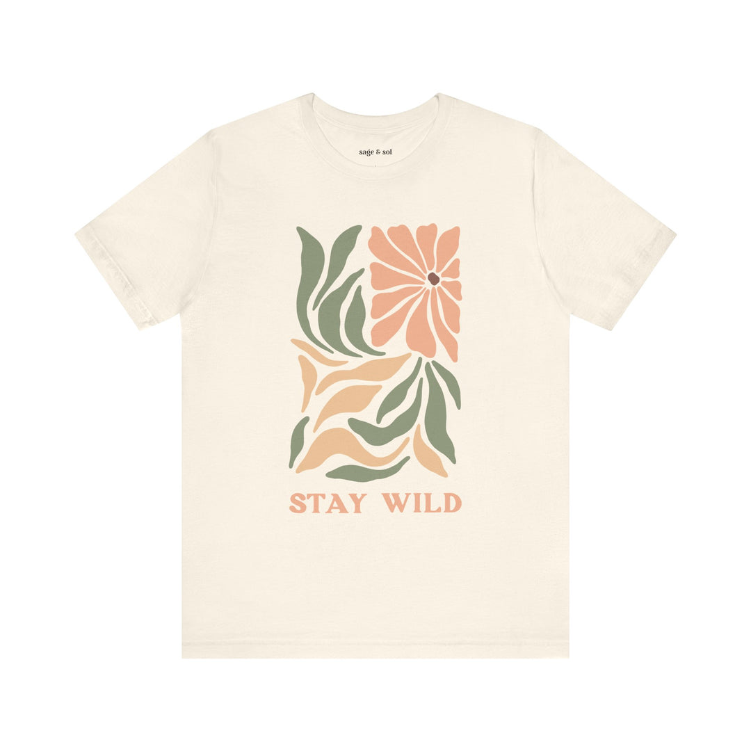 Stay Wild Short Sleeve Tee