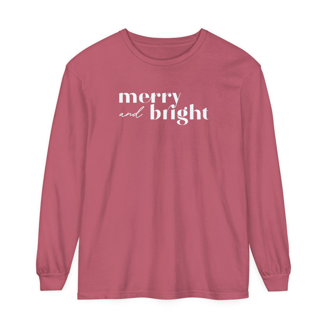 Merry and Bright Long Sleeve Tee