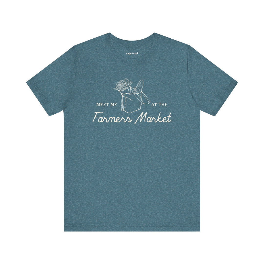 Meet Me at the Farmers Short Sleeve Tee