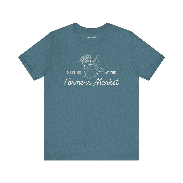 Meet Me at the Farmers Short Sleeve Tee