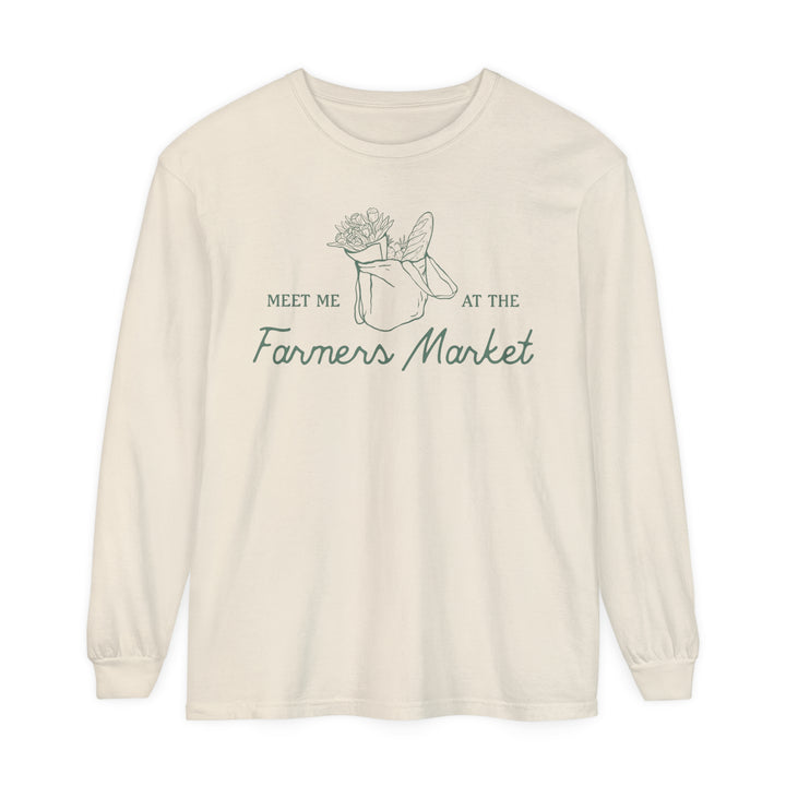 Meet Me at the Farmers Market Long Sleeve Tee