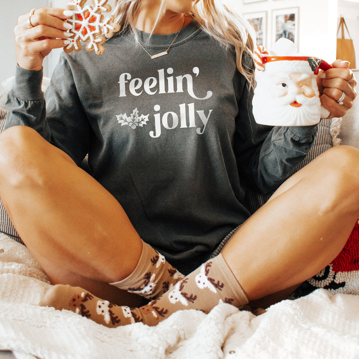 Feelin' Jolly Long Sleeve Tee